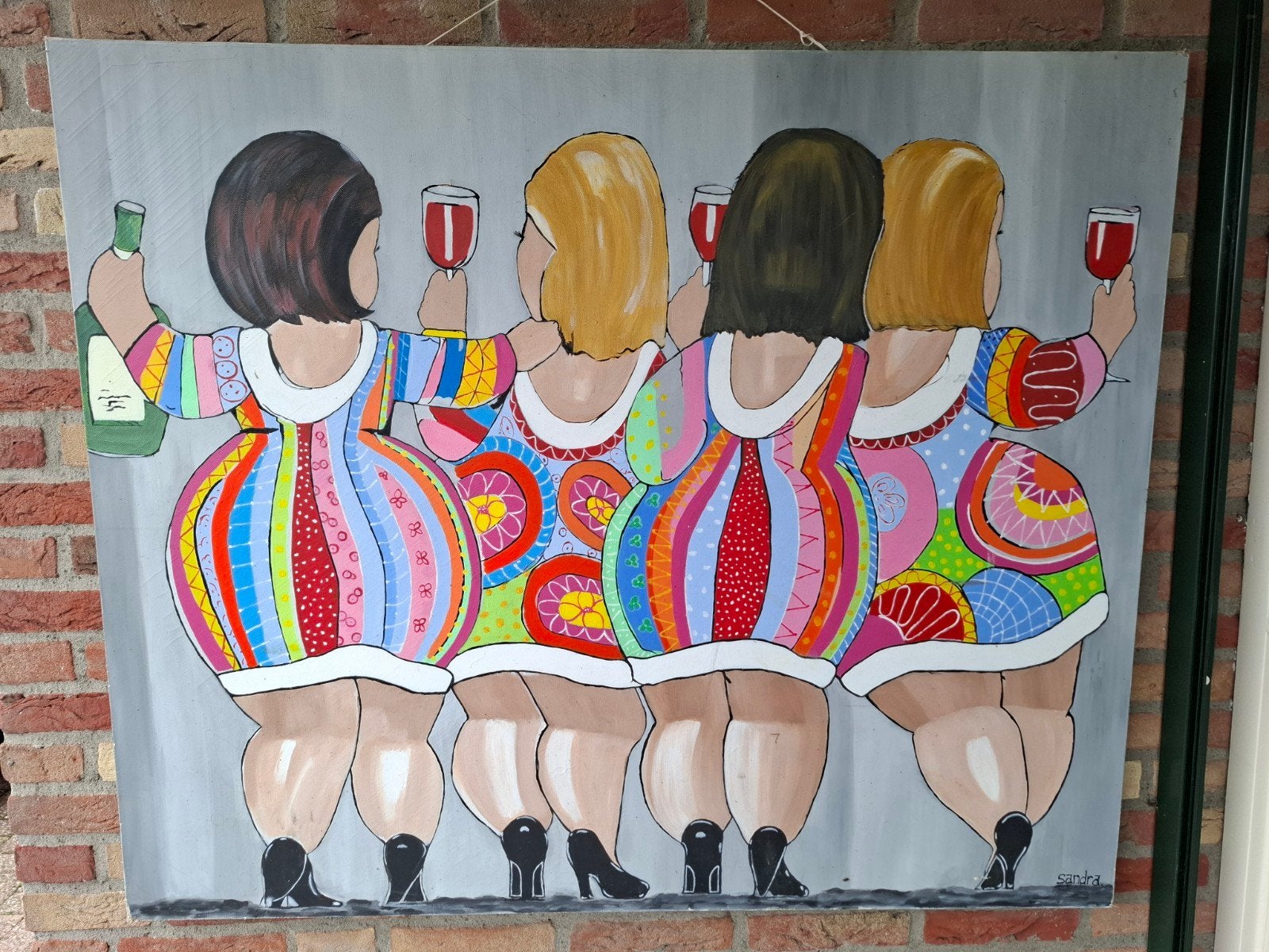 Schilderij, Antiek en Kunst, Kunst | Schilderijen | Klassiek, Ophalen of Verzenden