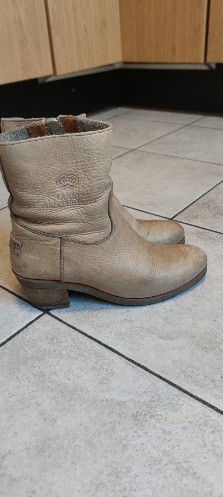 SHABBIES Amsterdam mooei laarzen maat 38, Kleding | Dames, Schoenen, Ophalen of Verzenden, Zo goed als nieuw, Hoge laarzen