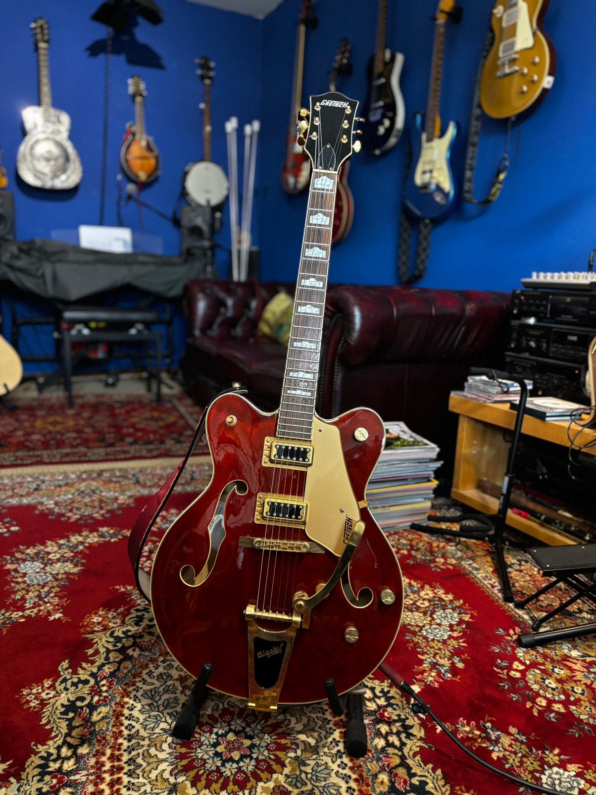 Gretsch G5422TG Electromatic Classic Hollow Body met Bigsby, Muziek en Instrumenten, Ophalen, Zo goed als nieuw, Hollow body, Overige merken
