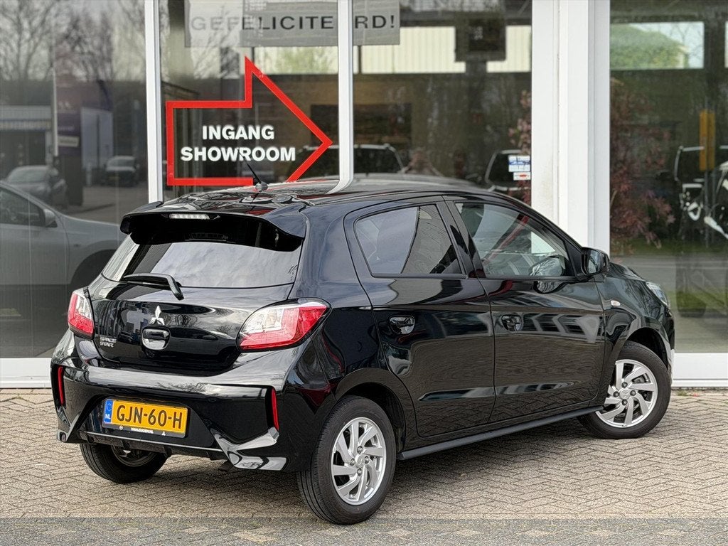 MITSUBISHI Space Star 1.2 Dynamic | Camera | Cruise Control, 12 maanden, Stof, Gebruikt, Zwart