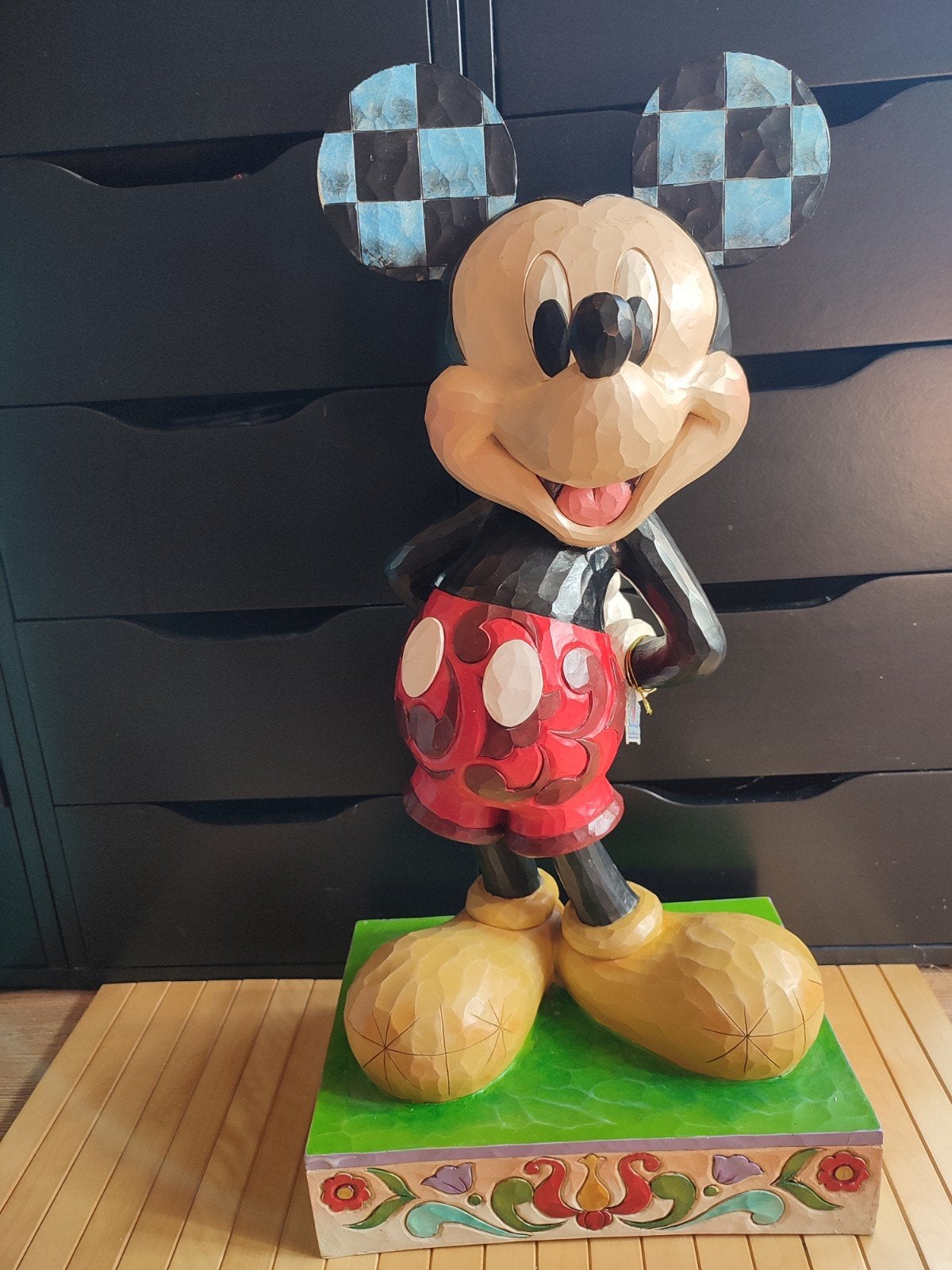 Disney Traditions Mickey Mouse beeldje Jim Shore Enesco, Ophalen, Mickey Mouse, Gebruikt, Beeldje of Figuurtje