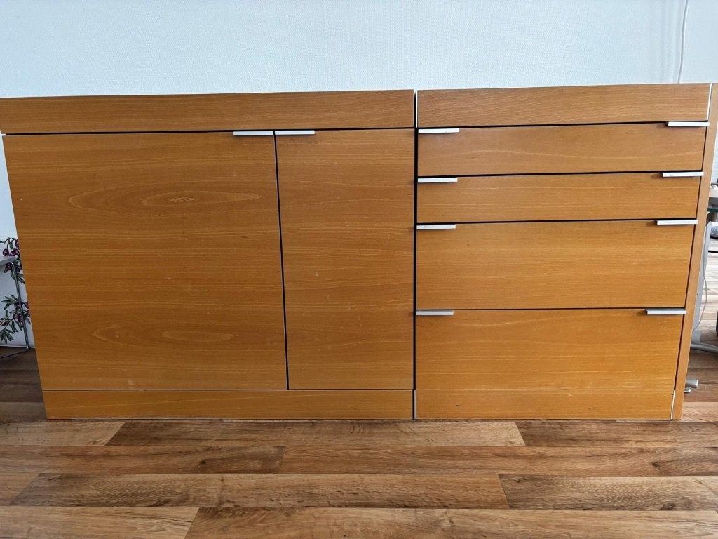 Pastoe L serie dressoir, Ophalen, Gebruikt, Met deur(en), Eikenhout