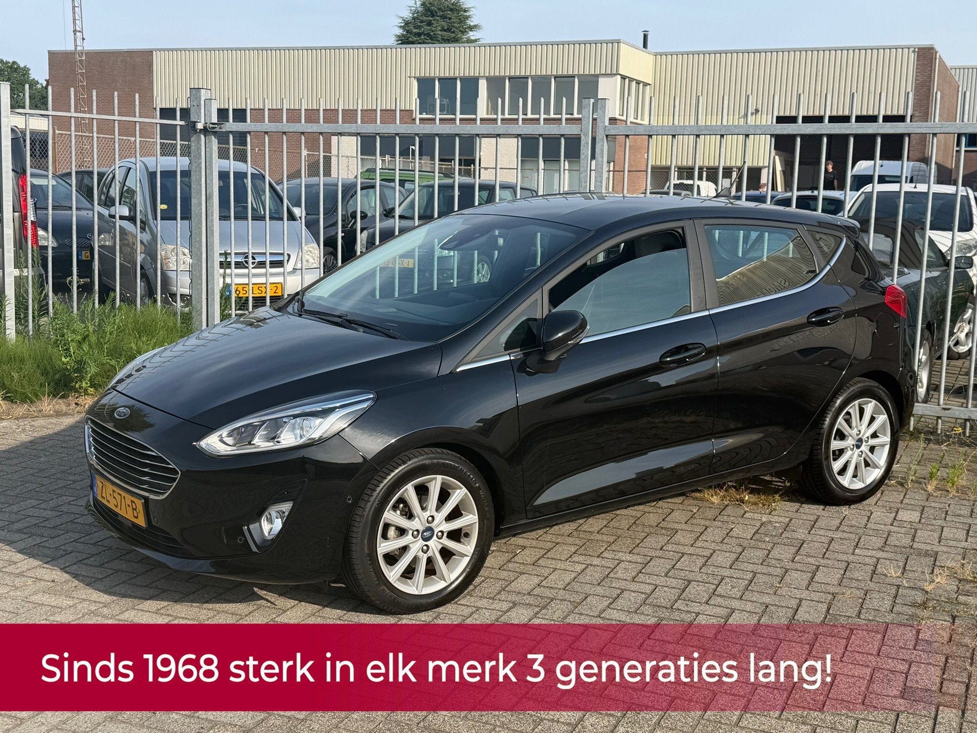 Ford Fiesta 1.0 EcoBoost Titanium AUTOMAAT! NL AUTO NAP! B&O, Auto's, Dealer onderhouden, Stof, Gebruikt, Origineel Nederlands