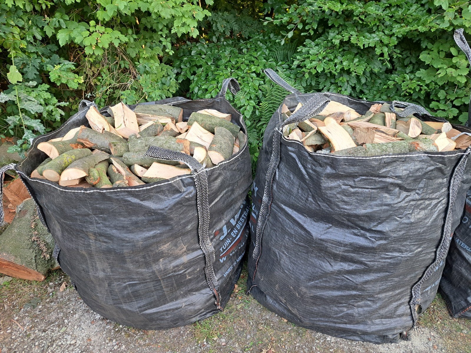 Beukenhout in kuubzakken - Vers haardhout, Minder dan 3 m³, Ophalen, Beukenhout, Blokken