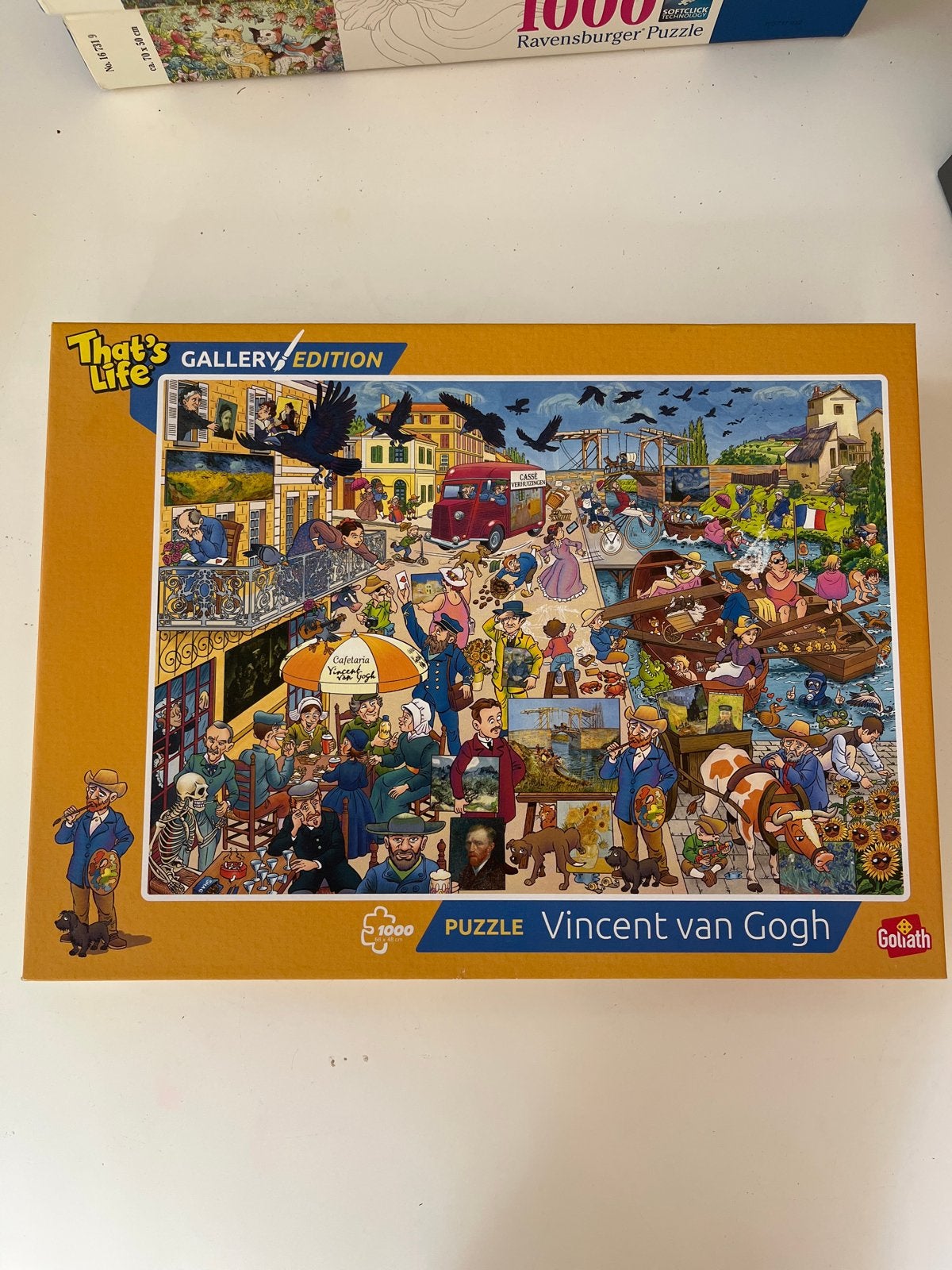 Puzzel 1000 stukjes. Goliath, Vincent van Gogh, Ophalen, 500 t/m 1500 stukjes, Gebruikt, Legpuzzel