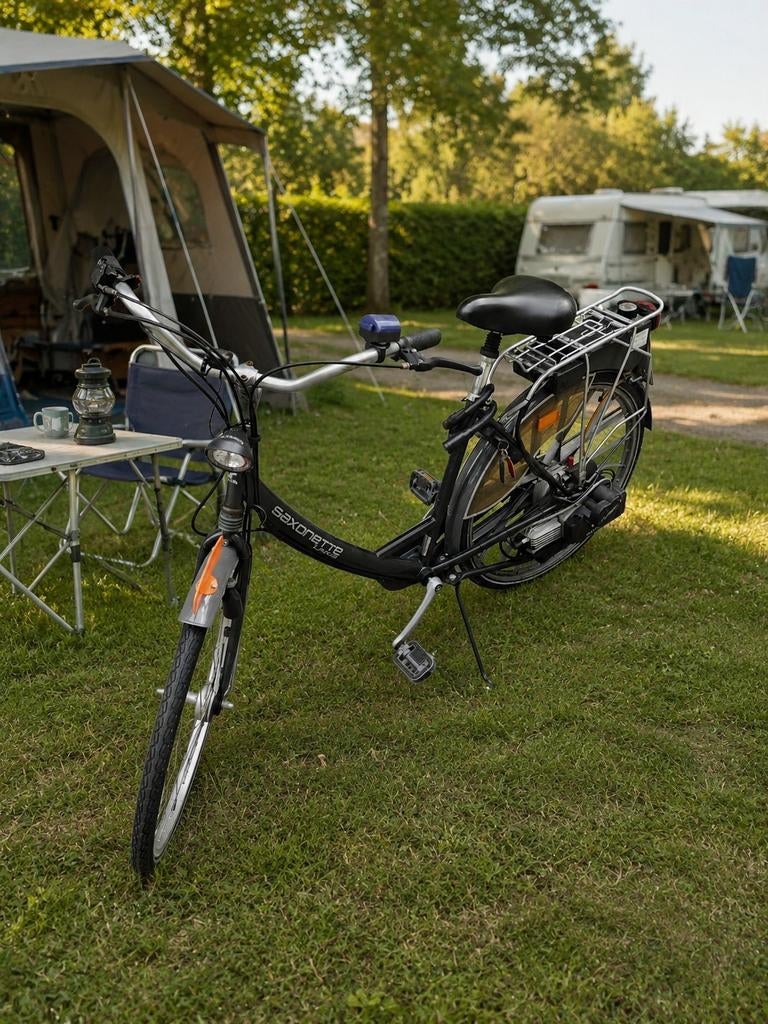 Saxonette Luxus snorfiets benzine, Fietsen en Brommers, Elektrische fietsen, Ophalen, Minder dan 30 km per accu, Sparta, Gebruikt