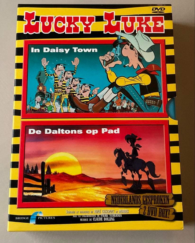 Lucky Luke DVD Box: In Daisy Town & De Daltons op Pad, Avontuur, Gebruikt, Alle leeftijden, Boxset
