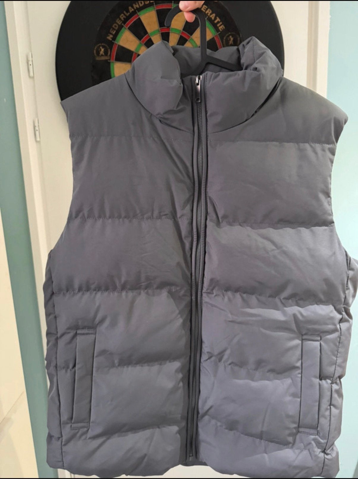 New Bodywarmer, Kleding | Heren, Verzenden, Zo goed als nieuw, Maat 48/50 (M), Grijs