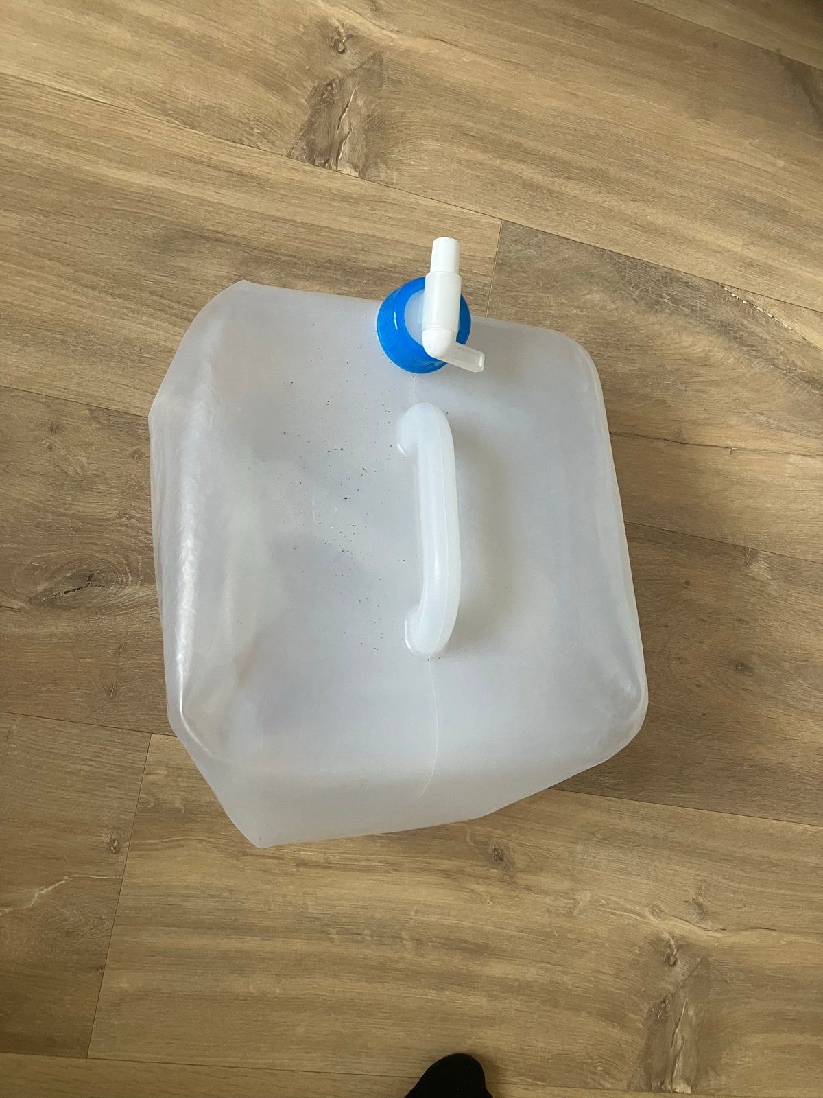 Opvouwbare waterzak met kraantje - Ideaal voor kamperen, Caravans en Kamperen, Ophalen of Verzenden, Gebruikt