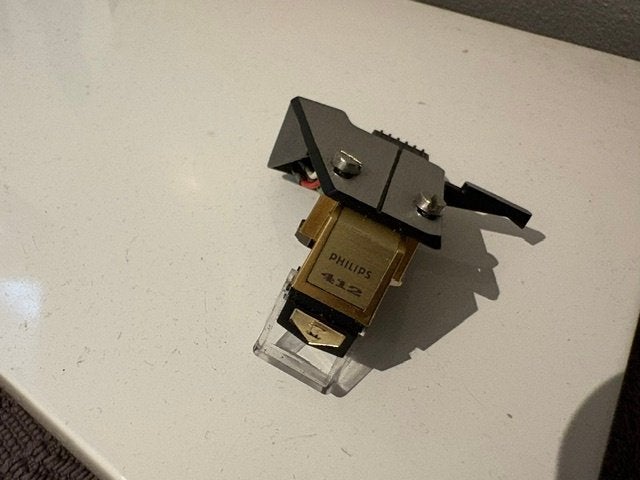 Philips GP 412 Gold element, Ophalen of Verzenden, Gebruikt, Platenspeler-onderdeel, Philips