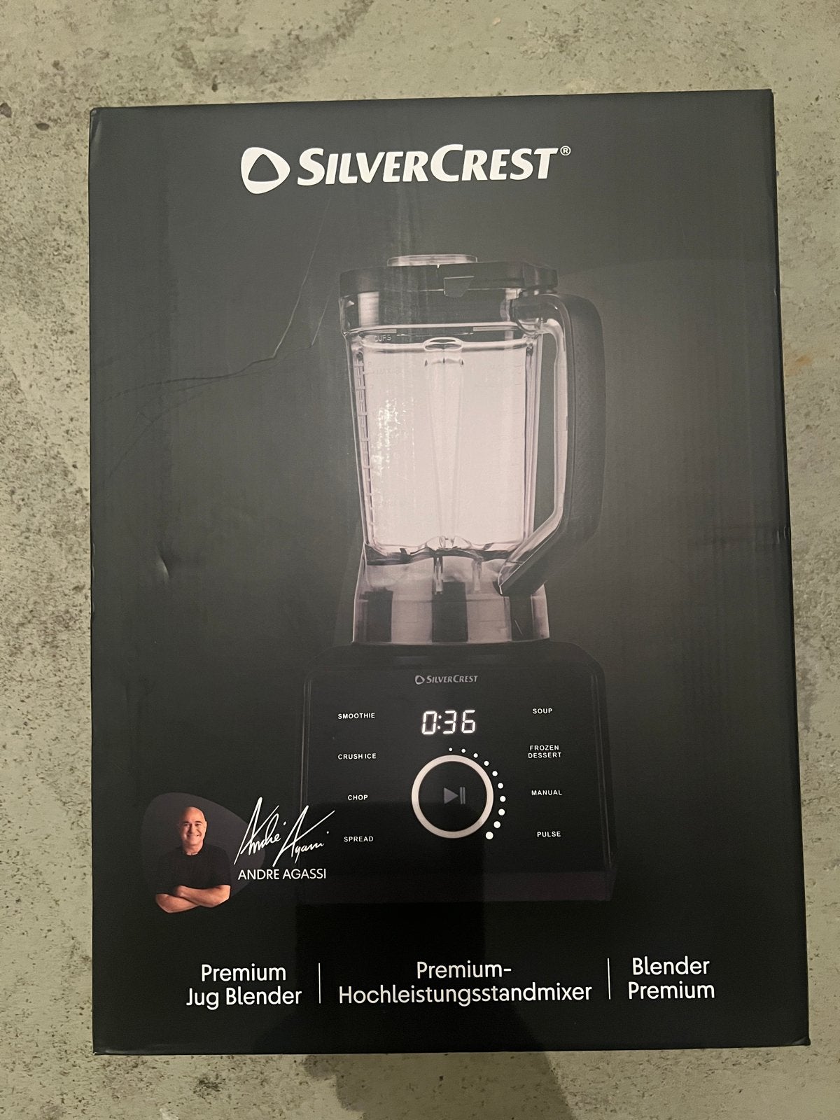 SilverCrest Premium Blender 1400W - Nieuw in doos, Witgoed en Apparatuur, Ophalen of Verzenden, Nieuw, Blender