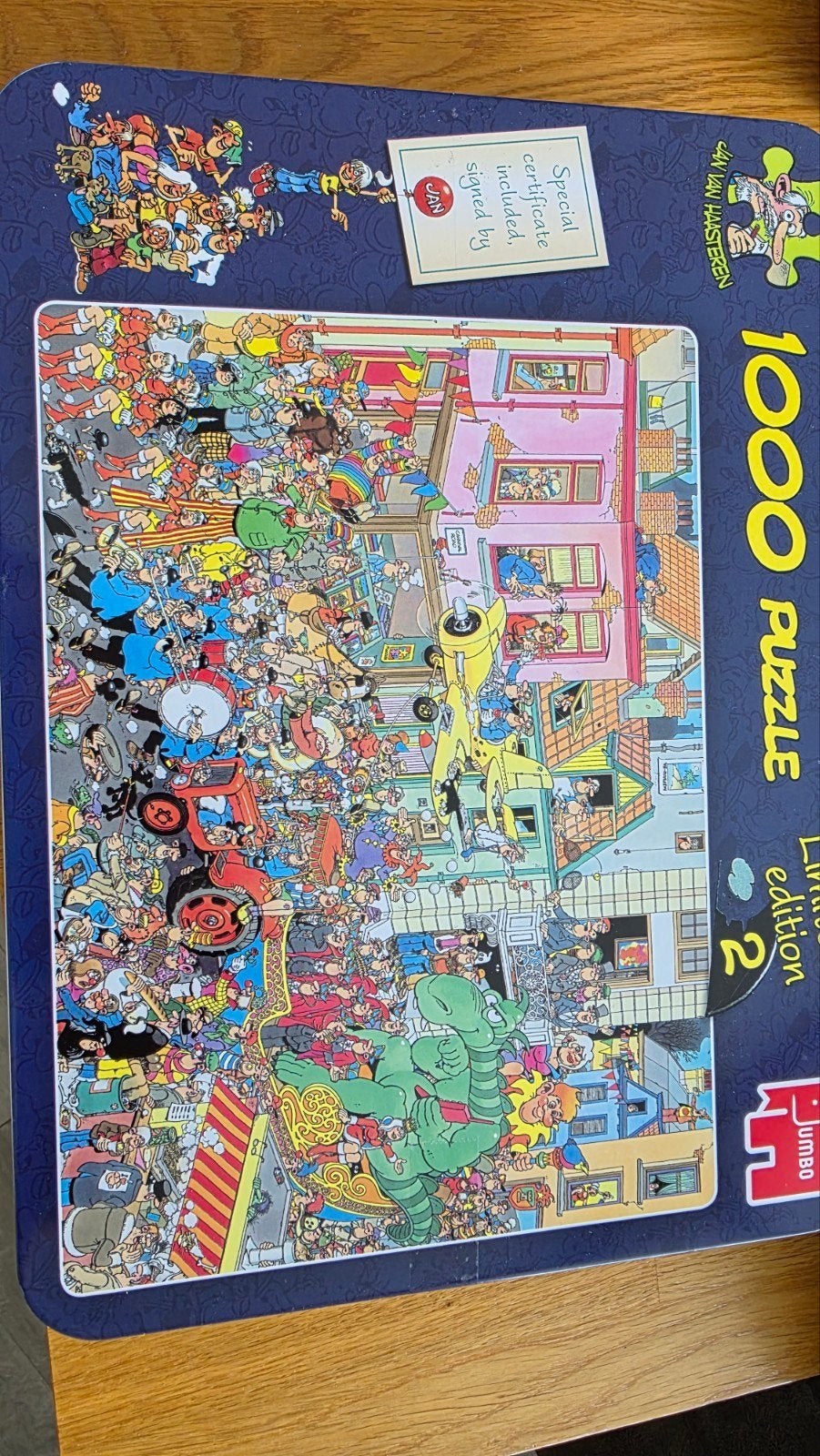 Jan van haasteren, Hobby en Vrije tijd, Denksport en Puzzels, Ophalen, 500 t/m 1500 stukjes, Zo goed als nieuw