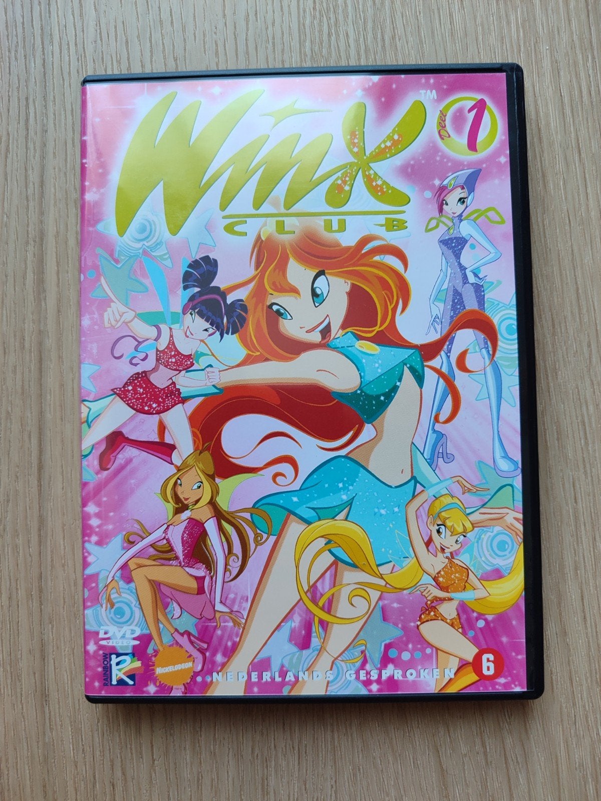 Winx Club - Deel 1 DVD (Nederlands gesproken), Gebruikt, Animatie, Tv-serie, Vanaf 6 jaar