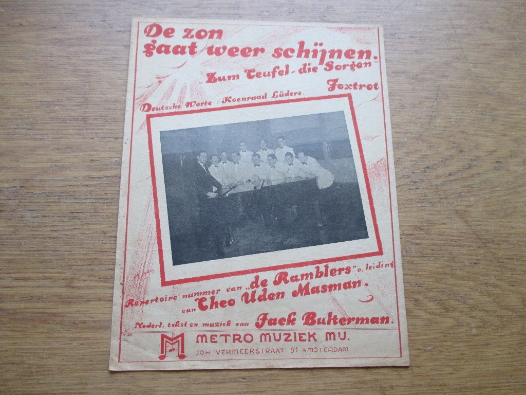 DE ZON GAAT WEER SCHIJNEN, Muziek en Instrumenten, Gebruikt, Ophalen of Verzenden, Artiest of Componist, Populair