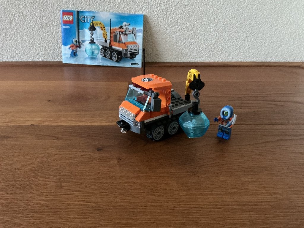 LEGO City Arctic Ijscrawler 60033, Ophalen, City, Lego, Zo goed als nieuw