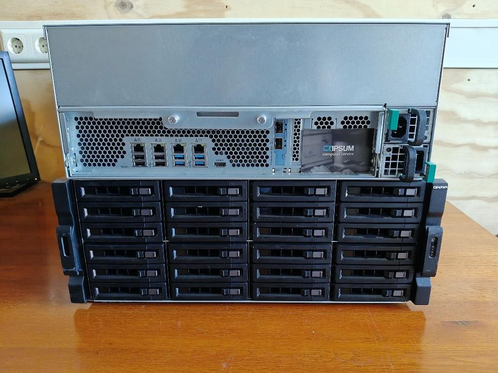QNAP Turbo NAS TS-EC2480u-RP NAS, Computers en Software, NAS, Ophalen, Qnap, Qnap, Qnap