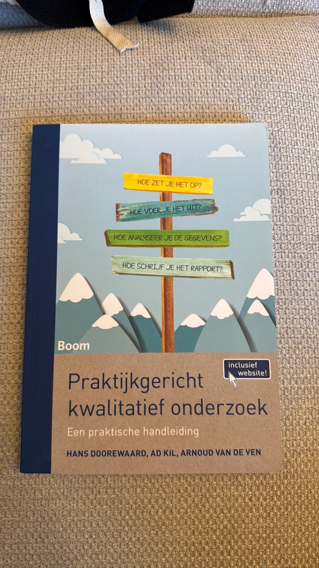 Hans Doorewaard - Praktijkgericht kwalitatief onderzoek, Boeken, Verzenden, Sociale wetenschap, Zo goed als nieuw, Hans Doorewaard; Arnoud van de Ven; Ad Kil
