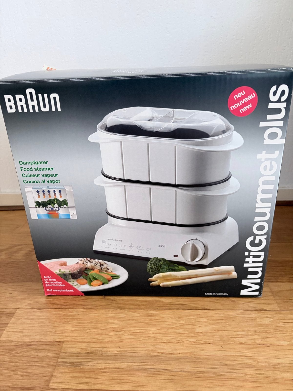 Braun MultiGourmet Plus FS 20 Stoomkoker - Nieuw in doos, Ophalen of Verzenden, Nieuw