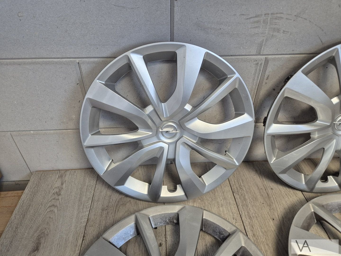 Wieldop set van 4 van Opel Corsa F 2019 - 2025 15 inch €60, Gebruikt, -, -, Ophalen of Verzenden