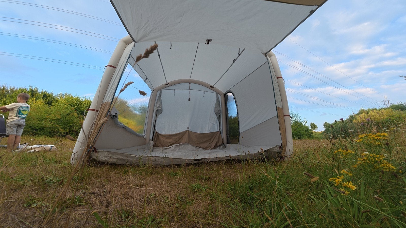 Air seconds base connect fresh Decathlon Quechua, Ophalen, Zo goed als nieuw