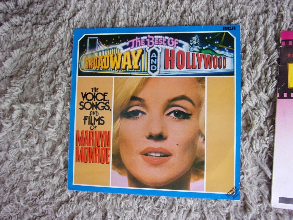 1976 LP/VINYL THE BEST OF BROADWAY HOLLYWOOD MARILYN MONROE, Ophalen, Gebruikt, Cd of Plaat