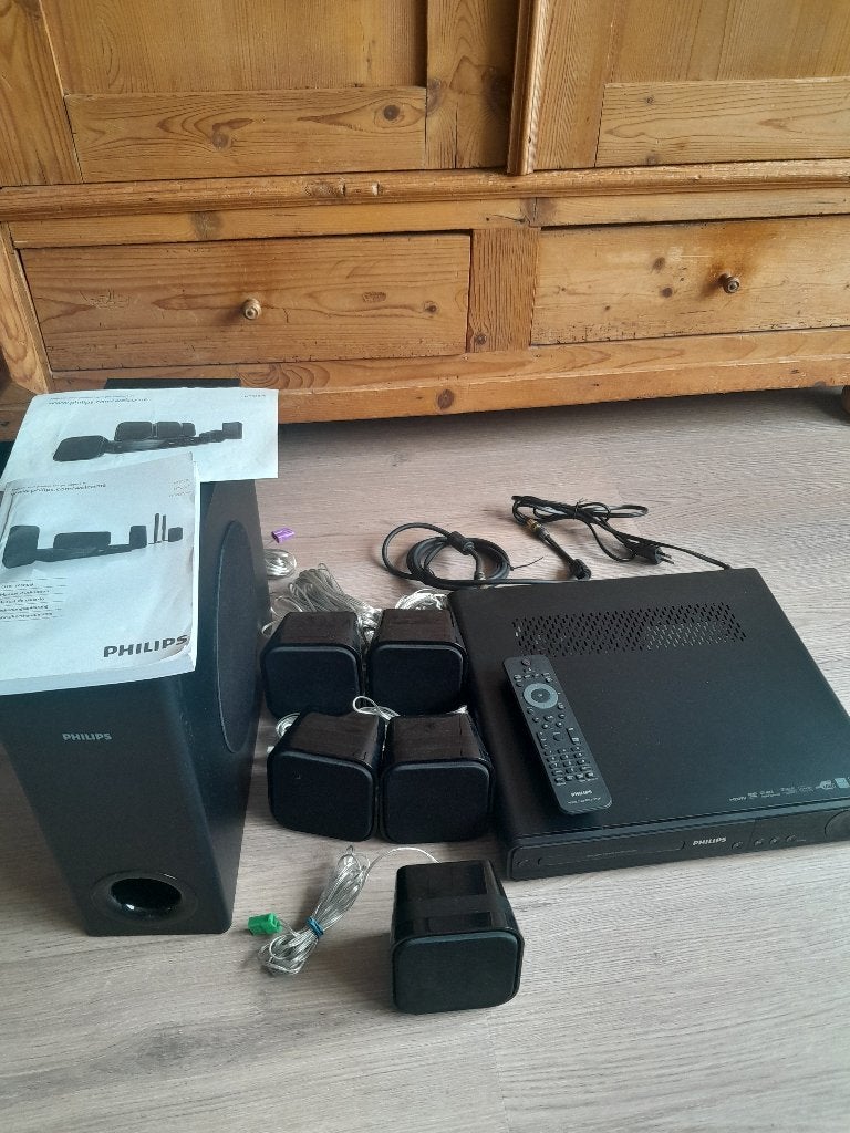 Home cinemaset Philips, Philips, Gebruikt, Ophalen of Verzenden, 5.1-systeem