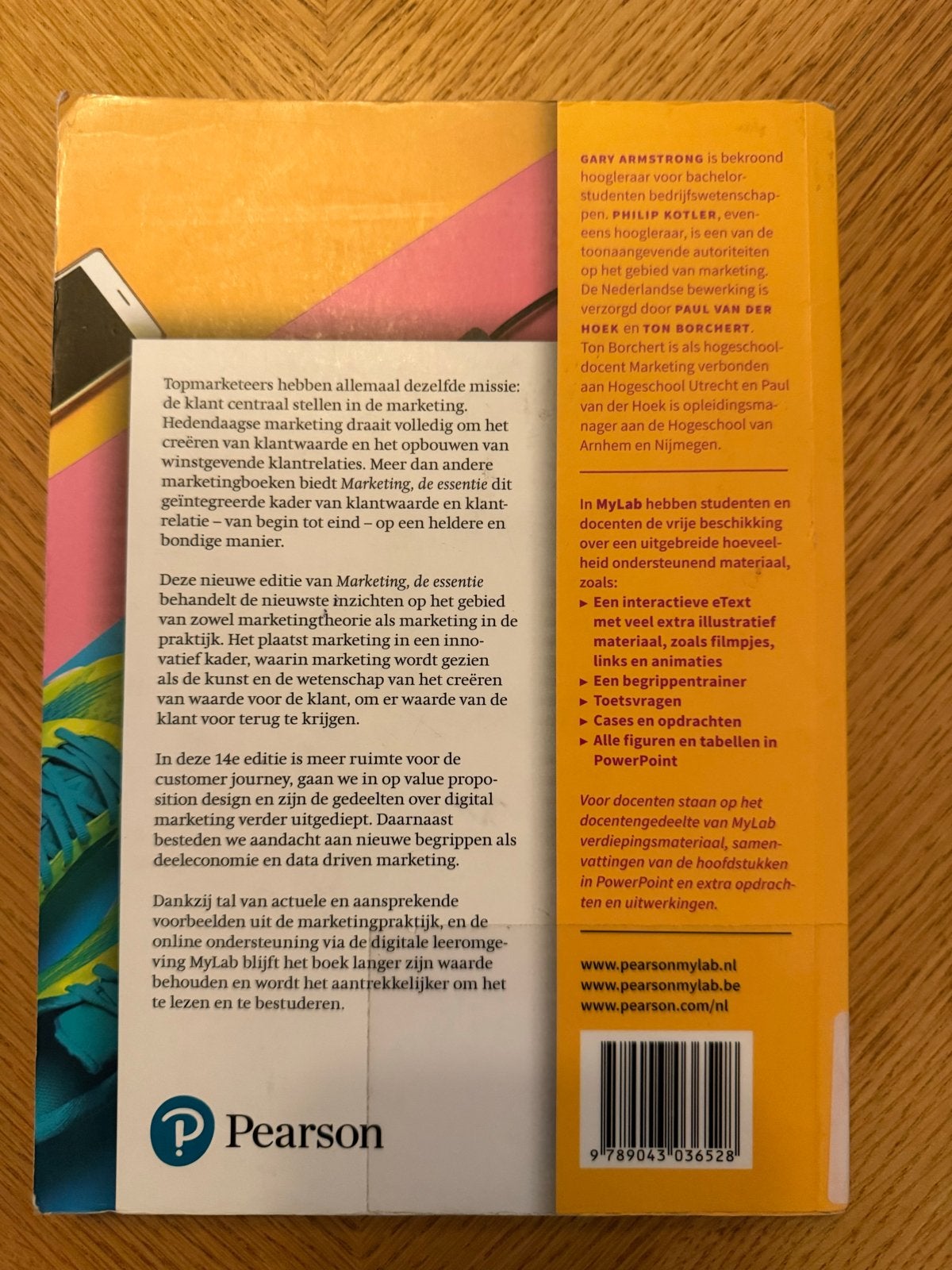 Marketing de essentie - 14e editie, Ophalen of Verzenden, Gamma, Zo goed als nieuw, HBO