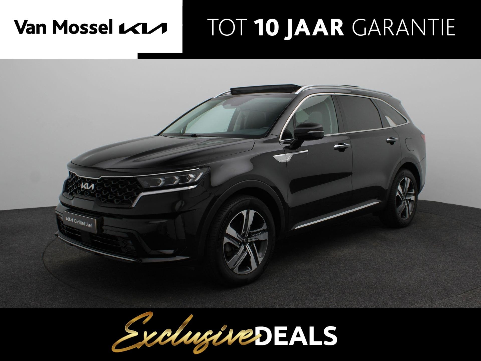 Kia Sorento 1.6 T-GDI Hybrid 2WD DynamicPlusLine 5p. Trekhaa, Auto's, Gebruikt, 4 cilinders, 1650 kg, Zwart