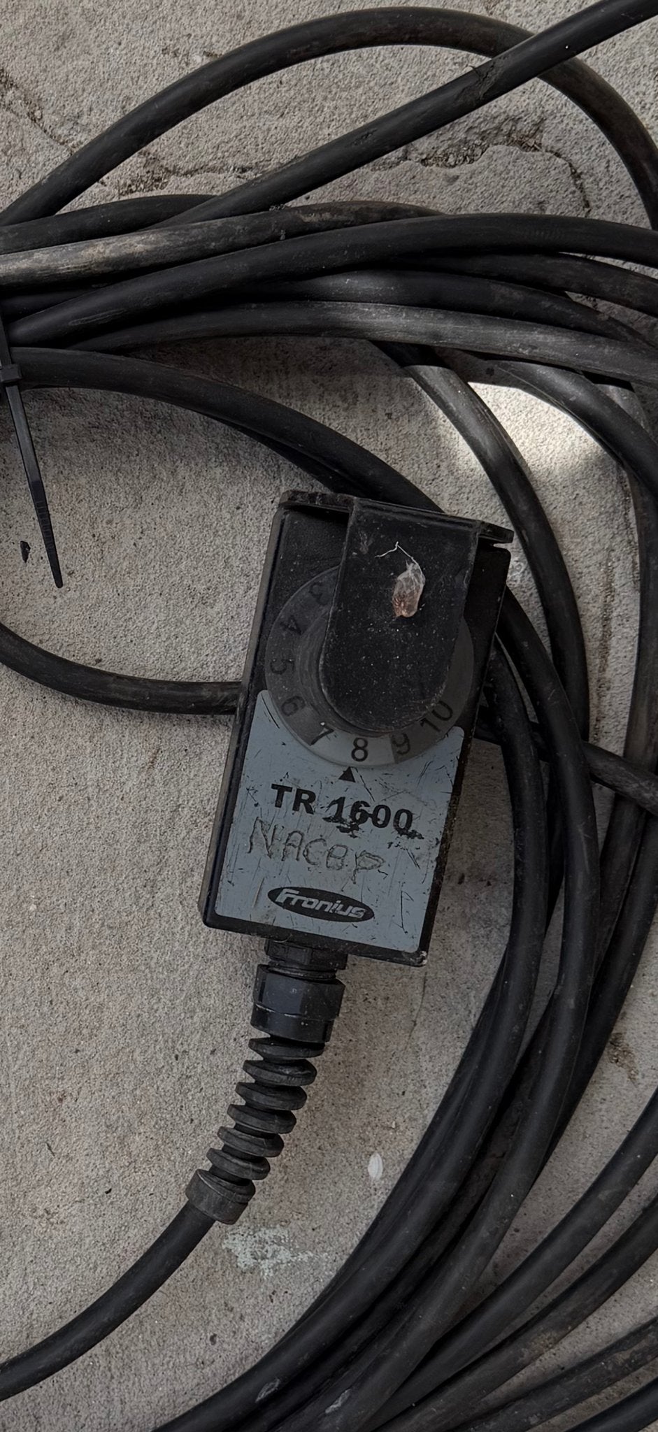 Fronius Afstandsbediening TR1600 met 15m kabel, Ophalen of Verzenden, Gebruikt, 250 ampère of meer, Overige typen