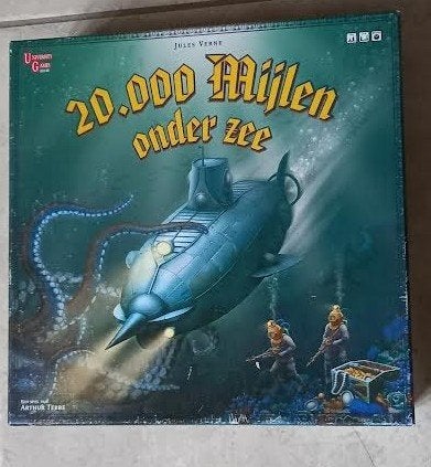 Spel twintigduizend mijlen onder zee, Hobby en Vrije tijd, Verzenden, Zo goed als nieuw