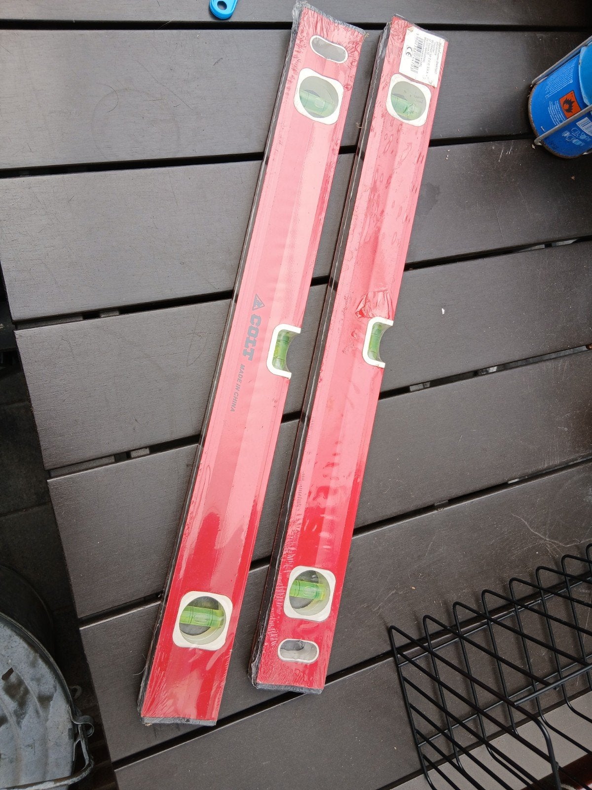 2x Nieuwe Waterpas - 60 cm - Perfect voor elke klus, Ophalen of Verzenden, Nieuw, Waterpas, Overige merken