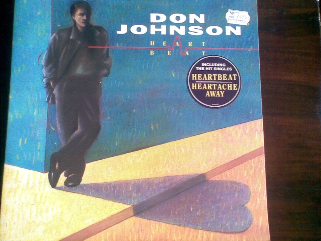 LP - Don Johnson - Heartbeat, Ophalen of Verzenden, Zo goed als nieuw, Pop, LP