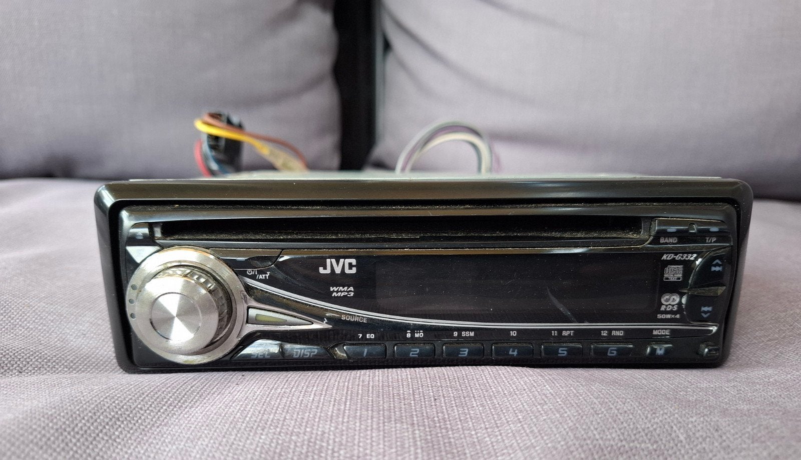 JVC KD-G332 autoradio met cd speler., Ophalen of Verzenden, Gebruikt