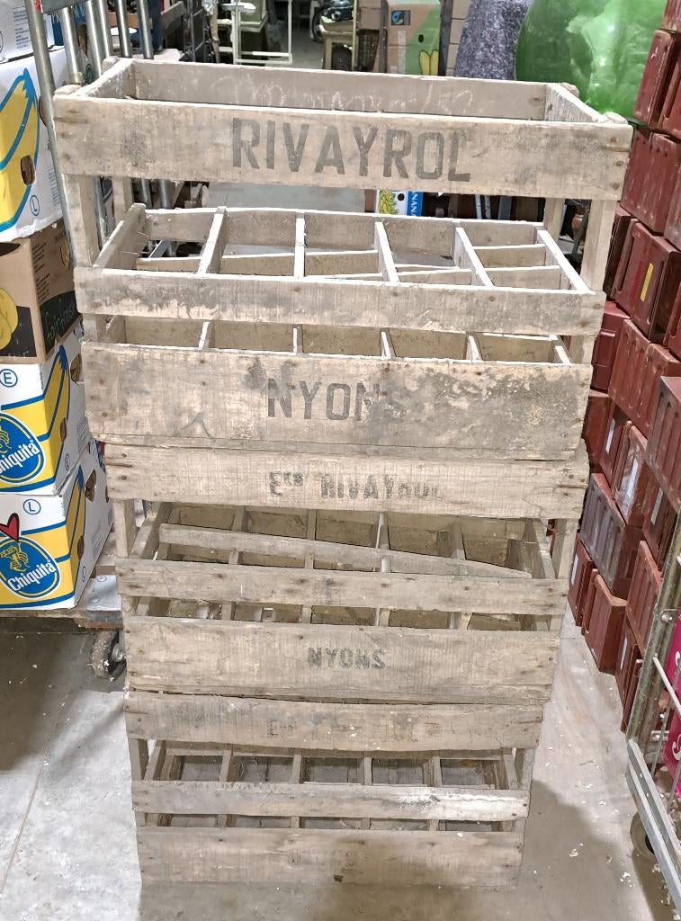 kist kisten franse wijnkratten decoratie, Ophalen