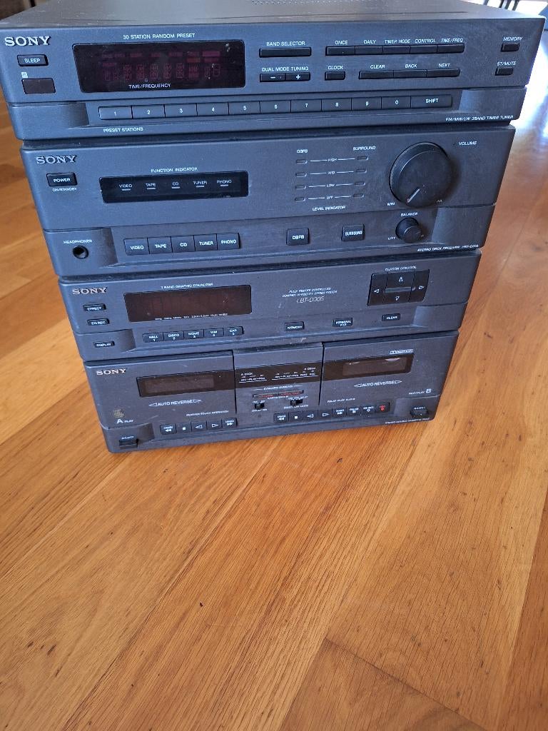 Radio cassette Sony HST D-305, Ophalen, Gebruikt