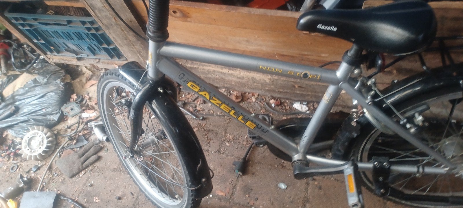 Gazelle kinderfiets - Goede staat, Terugtraprem, Ophalen of Verzenden, Gazelle, 16 tot 20 inch