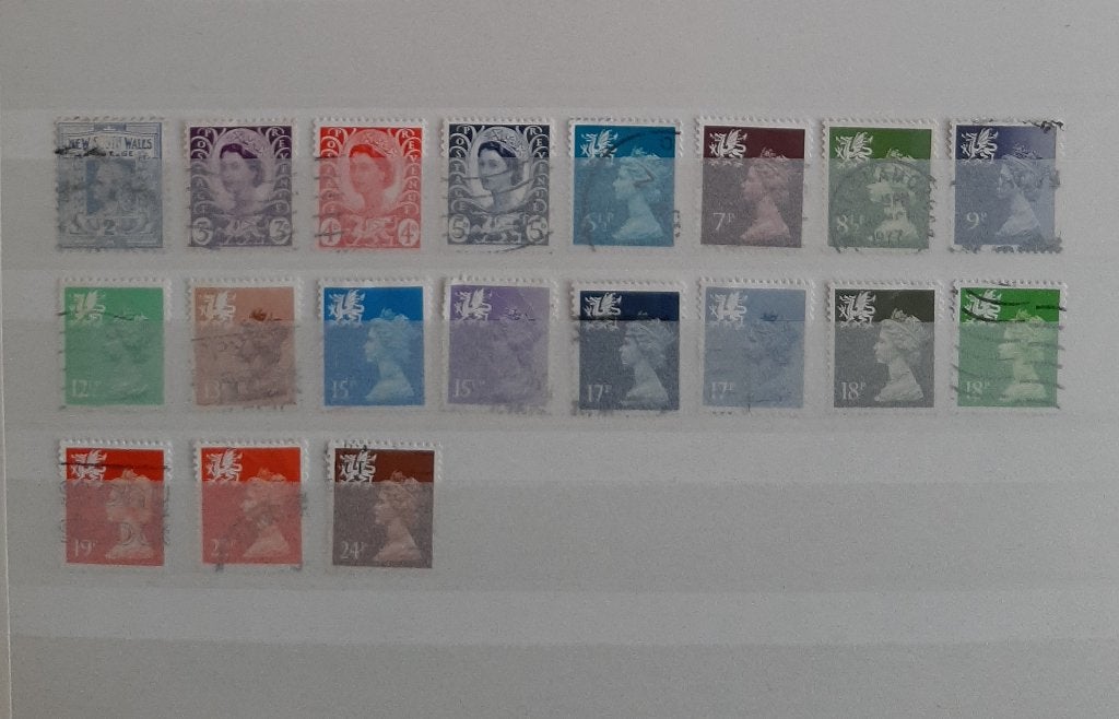 Wales Nr. 2 Gestempeld 19 Postzegels, Postzegels en Munten, Postzegels | Europa | UK, Ophalen, Gestempeld