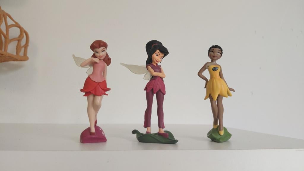 Feeën Disney poppetjes, Ophalen of Verzenden, Zo goed als nieuw