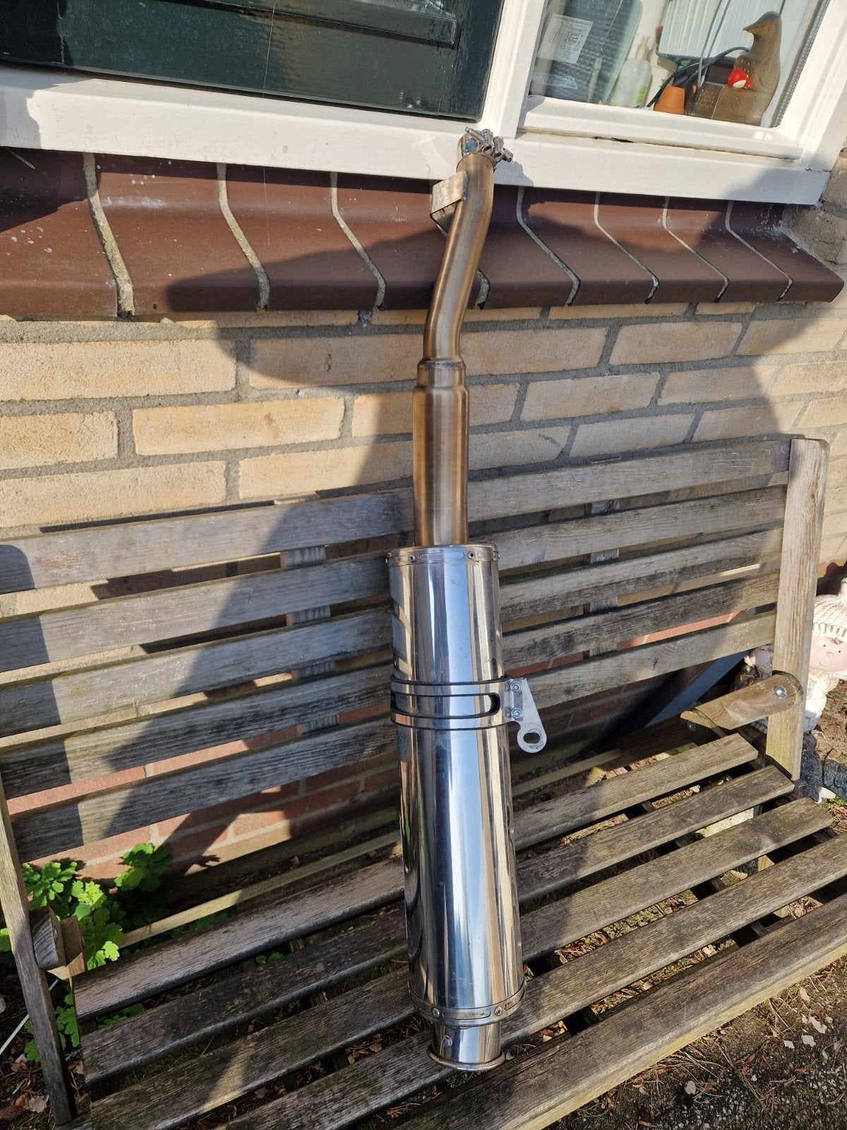 Uitlaat suzuki vanvan 125, Ophalen of Verzenden, Gebruikt