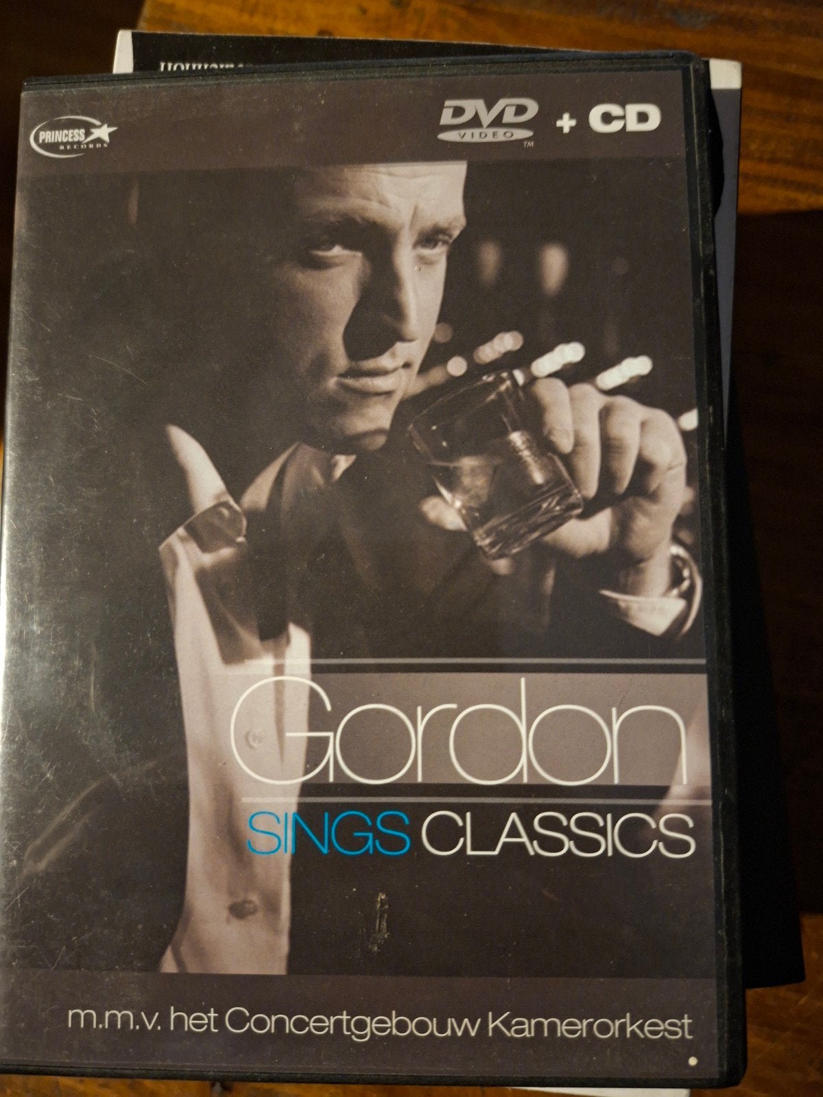 Gordon Sings Classics DVD + CD - Concertgebouw Kamerorkest, Alle leeftijden, Ophalen of Verzenden, Concert, Gebruikt
