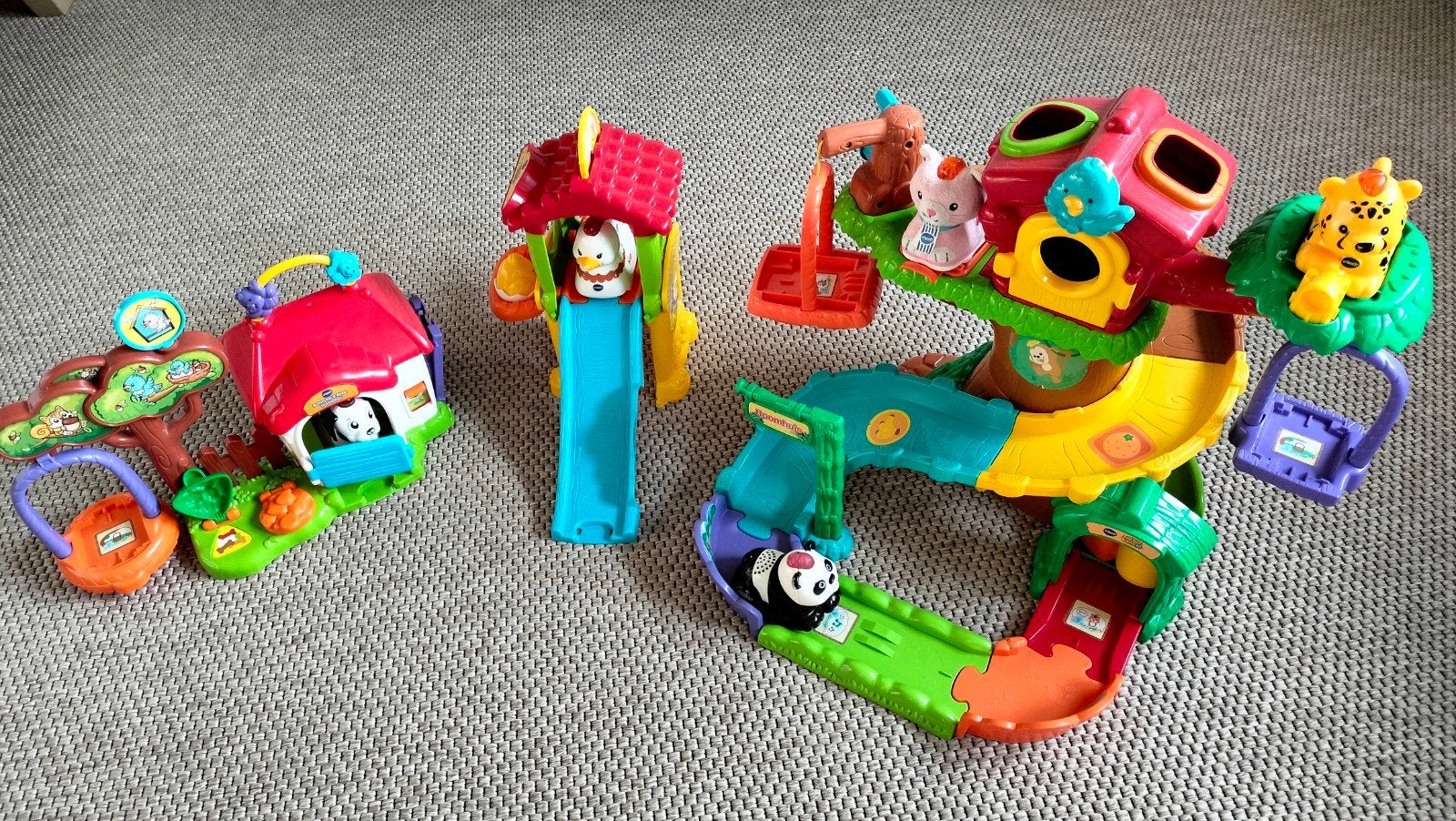 Vtech Zoefzoefdieren - Boomhuis, hoenderhok en hondenhuis, Ophalen, Zo goed als nieuw