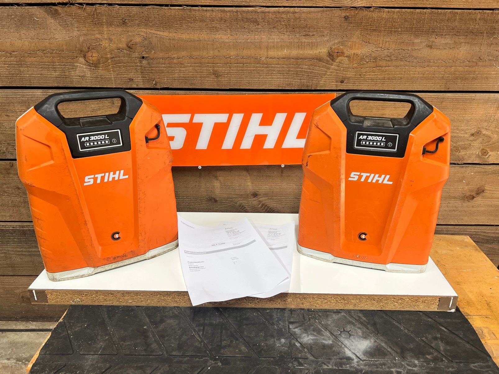 Stihl AR3000L rugaccu compleet !!!  100%  Capaciteit, Tuin en Terras, Hand-tuingereedschap, Gebruikt, Stihl, AR 3000L, AR3000L