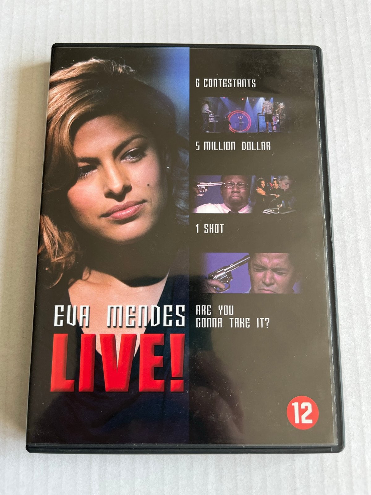 Live! met Eva Mendes (DVD), Nederlands, Ophalen of Verzenden, Vanaf 12 jaar, Gebruikt