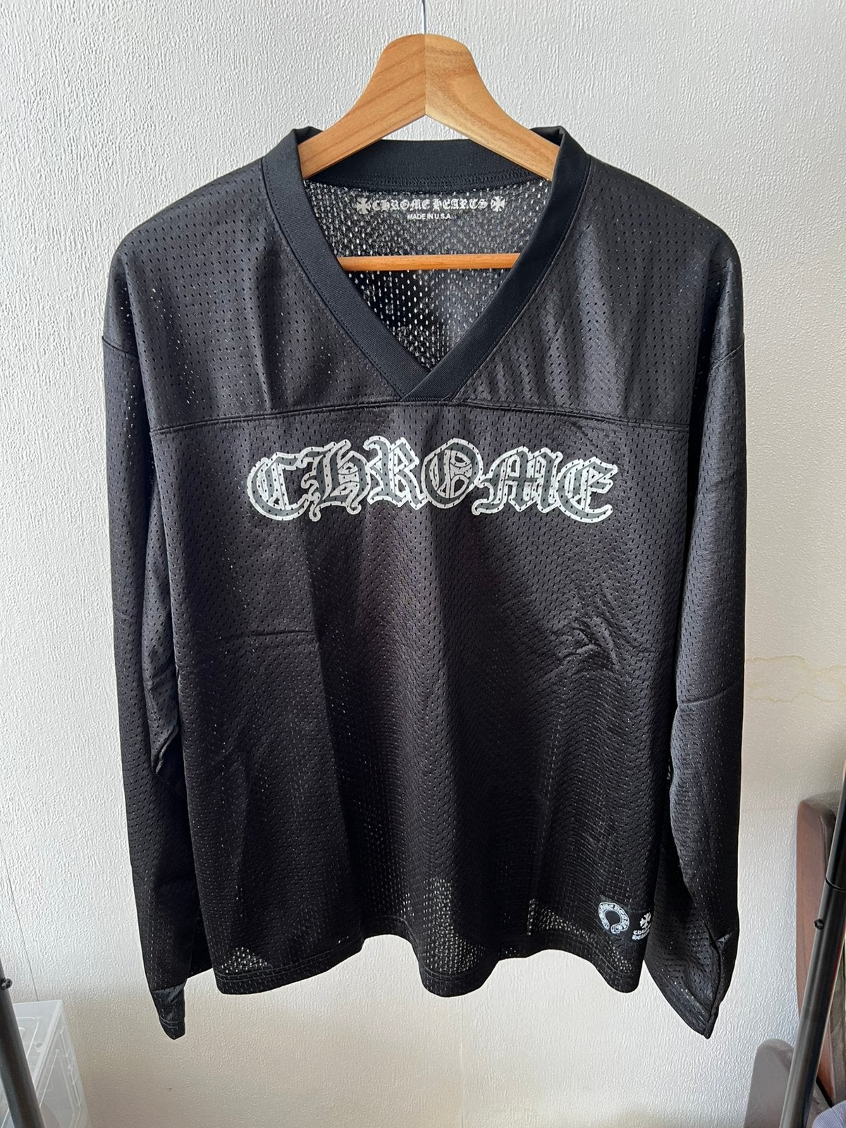 Chrome hearts jersey longsleeve, Ophalen of Verzenden, Zo goed als nieuw, Zwart