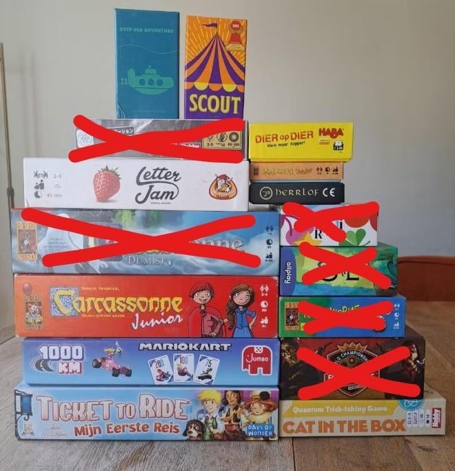 Diverse Bordspellen, Vijf spelers of meer, Ophalen of Verzenden, Gebruikt