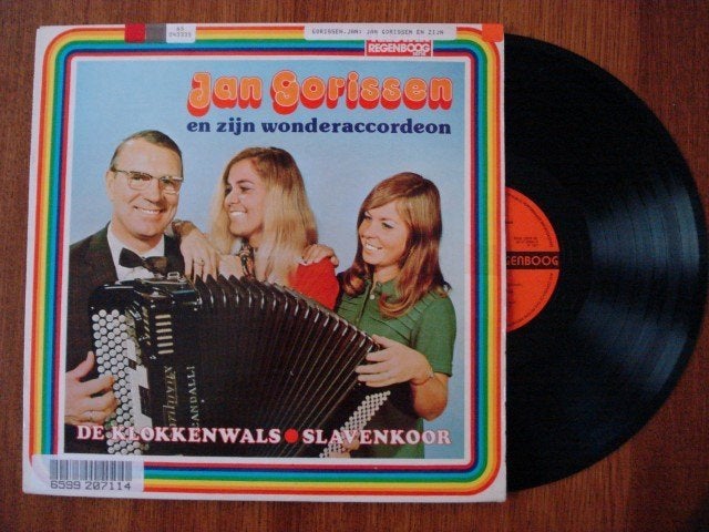Jan Gorissen en zijn wonderaccordeon, Ophalen of Verzenden, Gebruikt, 12 inch