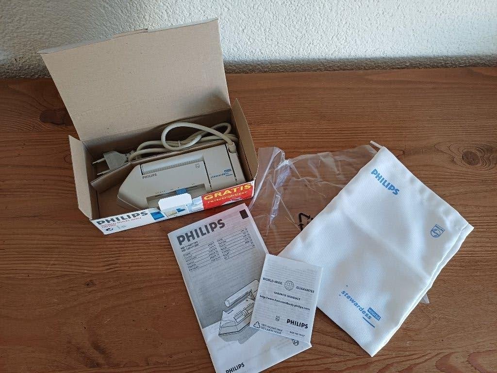 Philips Stewardess reisstrijkijzer (nieuw), Ophalen of Verzenden, Nieuw, Strijkijzer met snoer