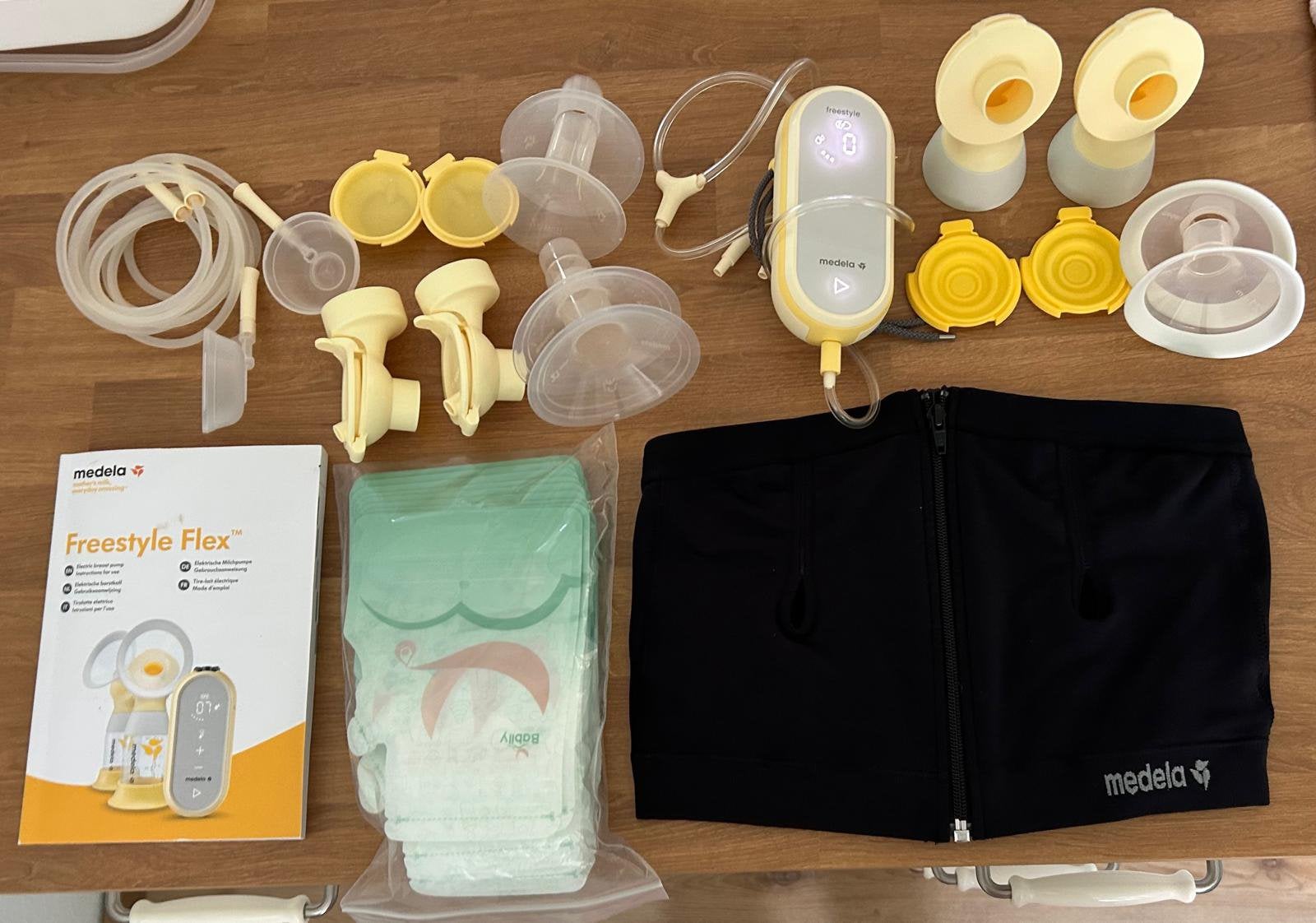 Medela borstkolf - freestyle flex en personal fit bh, Ophalen of Verzenden, Zo goed als nieuw