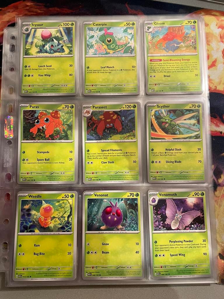 Pokemon Scarlet& Violet MEW 151 (set van 72 kaarten), Verzenden, Zo goed als nieuw, Meerdere kaarten