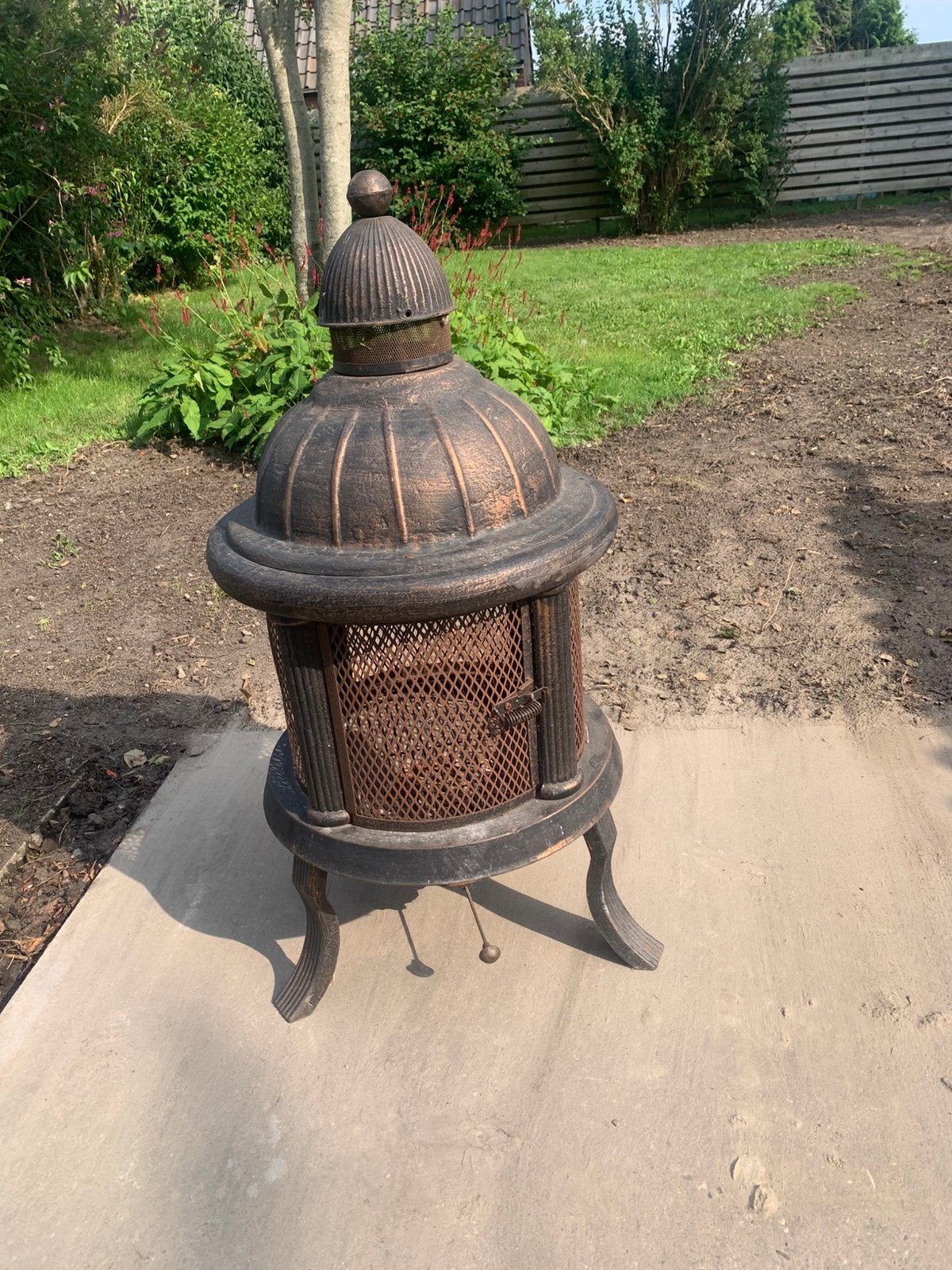 Tuinhaard bbq, Tuin en Terras, Ophalen, Zo goed als nieuw